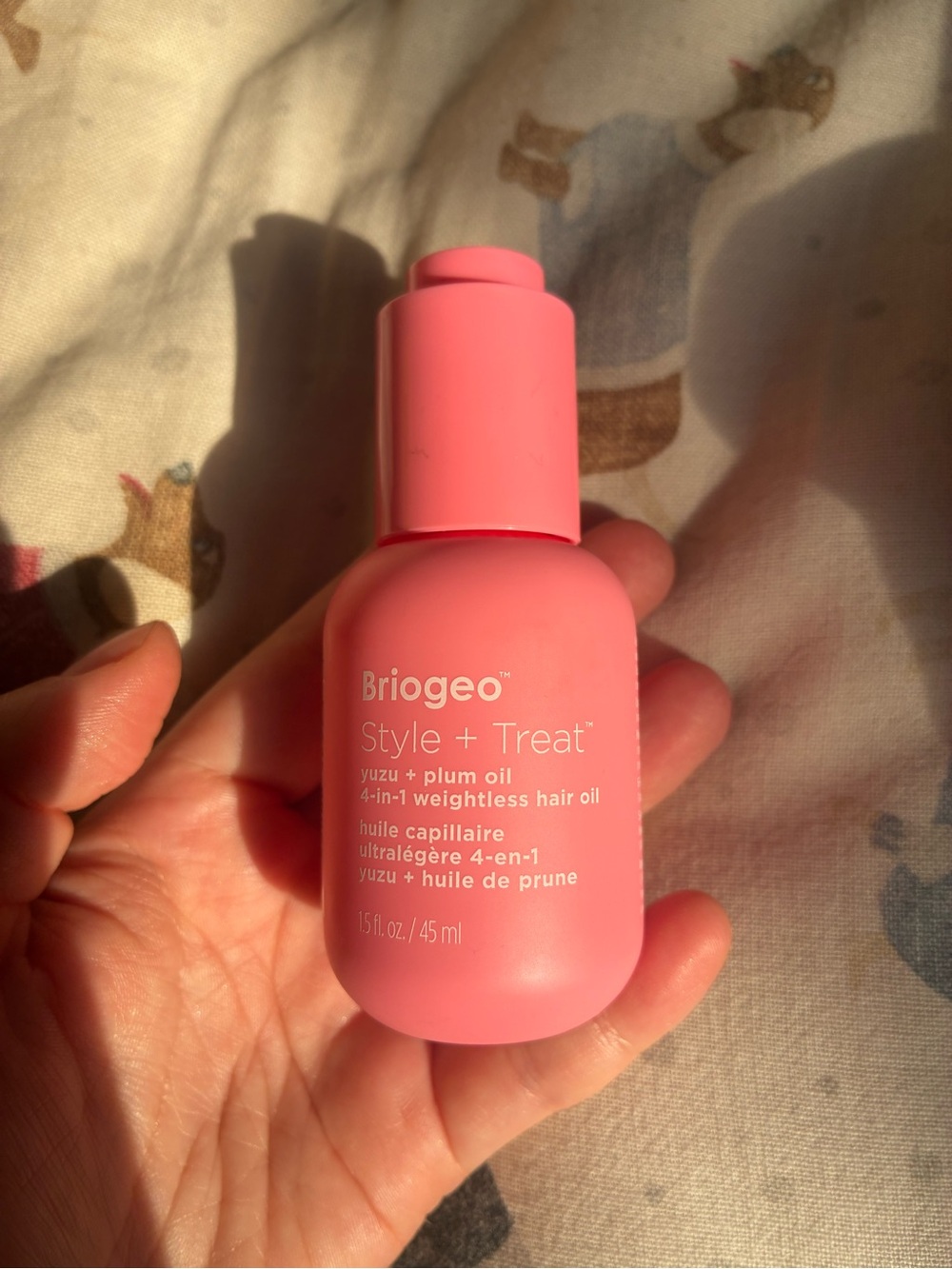 Briogeo Style + Treat 1.5oz Yuzu + Plum Oil 4 in 1 weightless hair oil